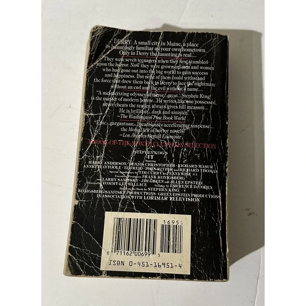 Stephen King Book Lot‎ 3 Paperback- It - Waste Lands - Christine